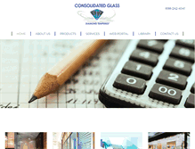 Tablet Screenshot of cgcglass.com